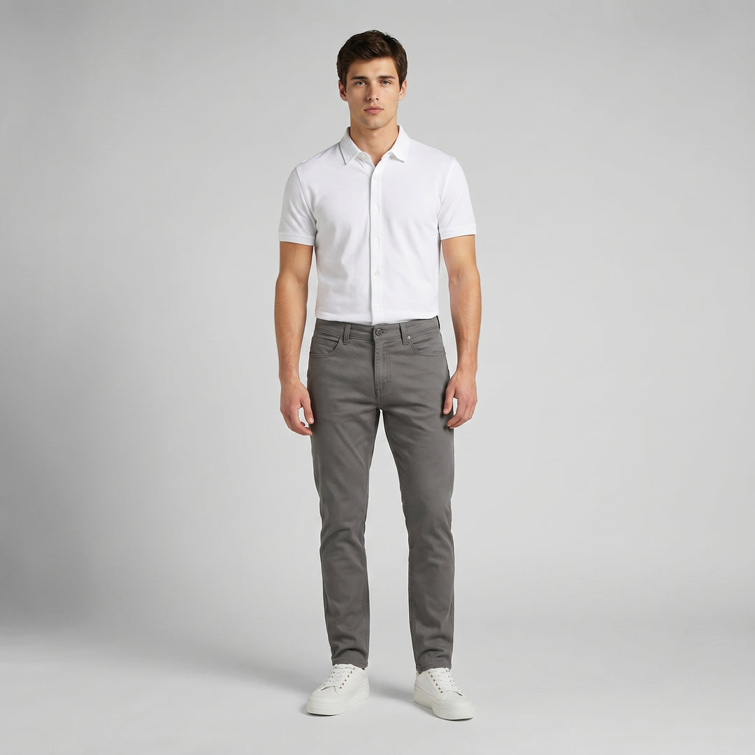 LEE MENS POWELL  LO-SLIM  JEANS;  ZIP FLY