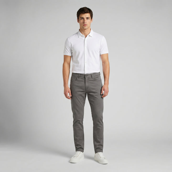 LEE MENS POWELL  LO-SLIM  JEANS;  ZIP FLY