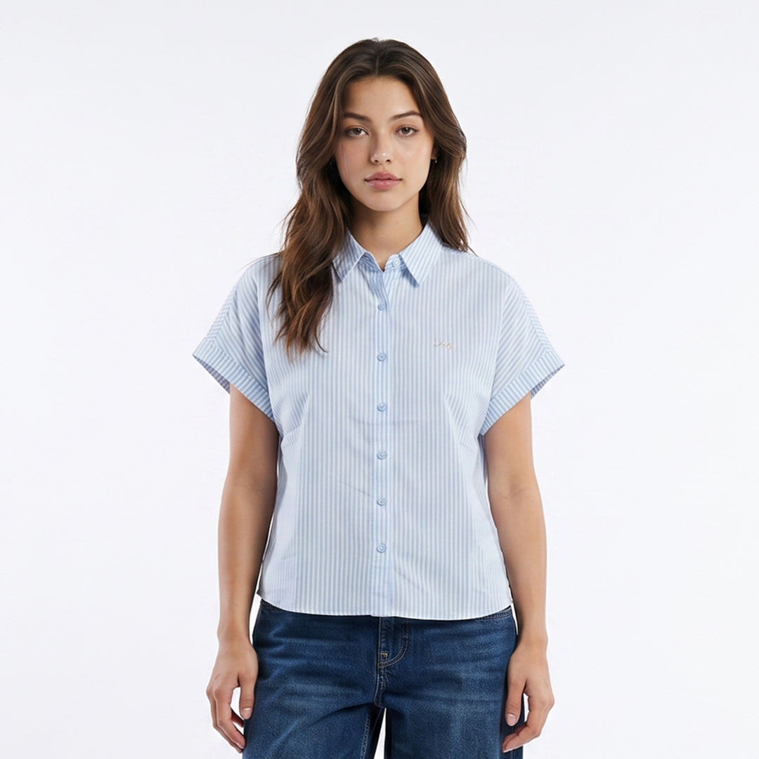 Lee Ladie's Button Down Stripes Polo
