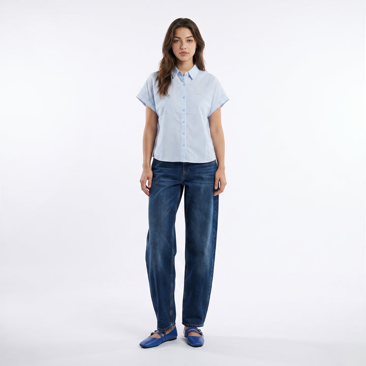Lee Ladie's Button Down Stripes Polo