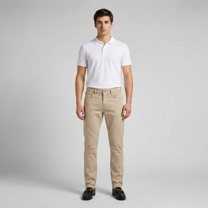 LEE MENS POWELL  LO-SLIM  JEANS;  ZIP FLY