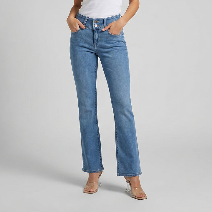 LEE SHAPE MAGIC FLARE DENIM JEANS