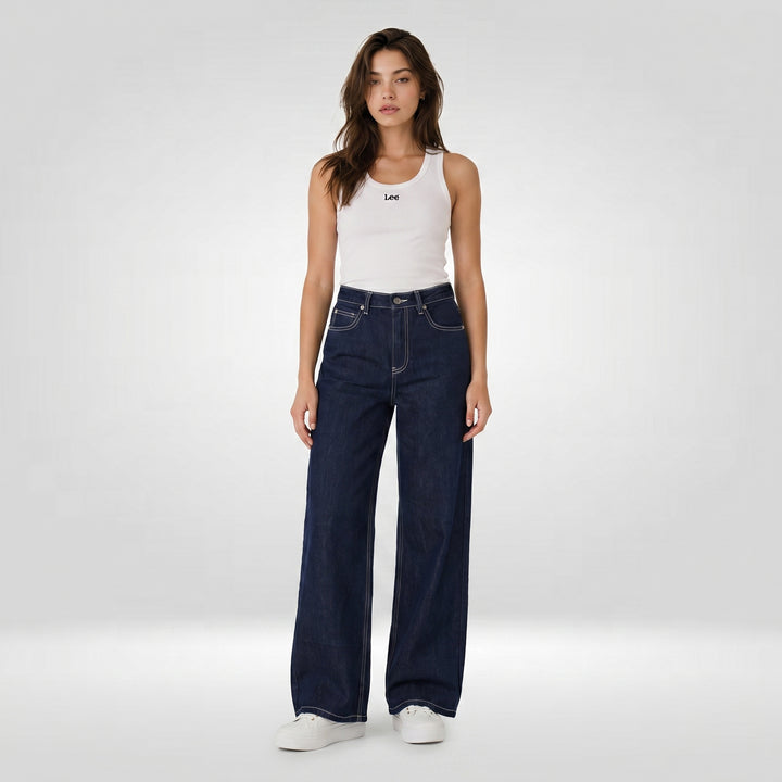 Lee Ladies Jade Fusion A-line Wide Denim Jeans