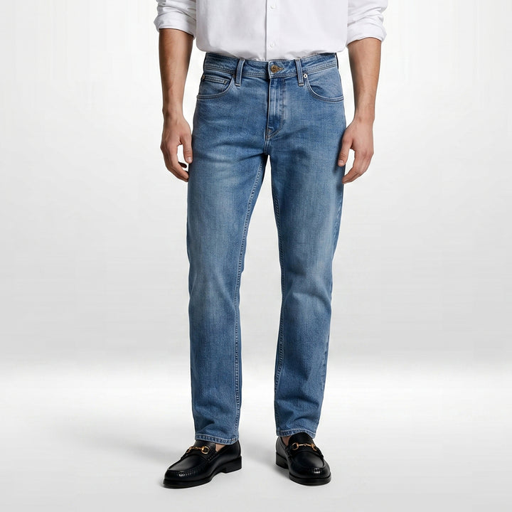 LEE MENS SLIM TAPERED DENIM JEANS