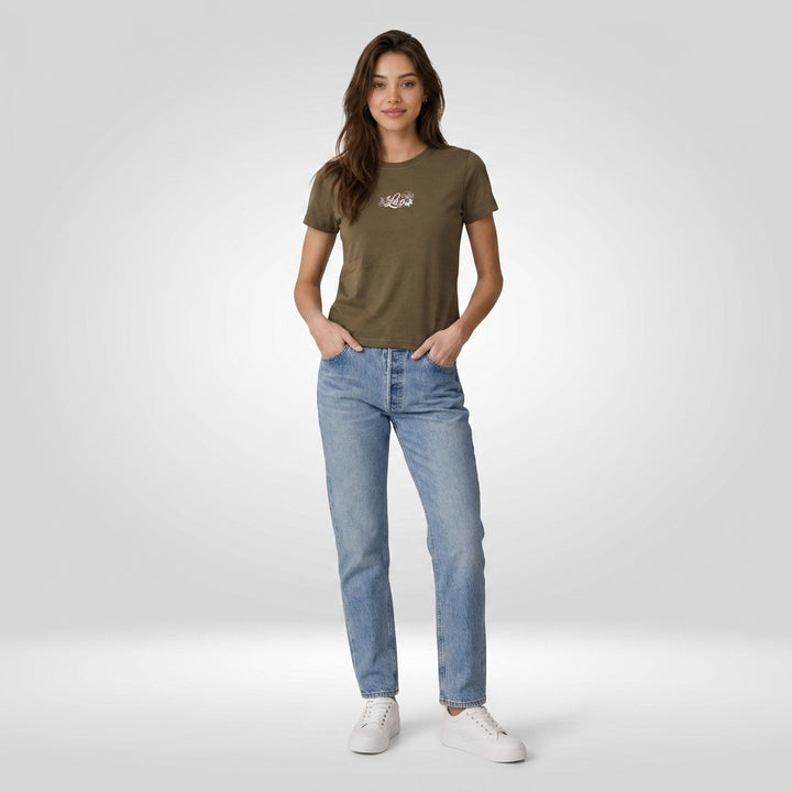 LEE LADIES BASIC ROUNDNECK TEE