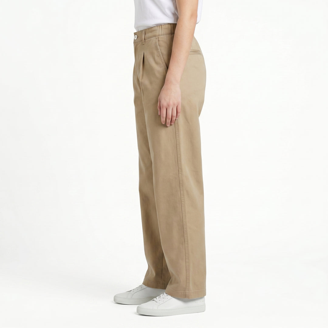 LEE LADIES HIGHWAIST COMFORT STRAIGHT TROUSERS