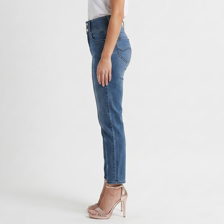 LEE LADIES SHAPE MAGIC DENIM MOM JEANS