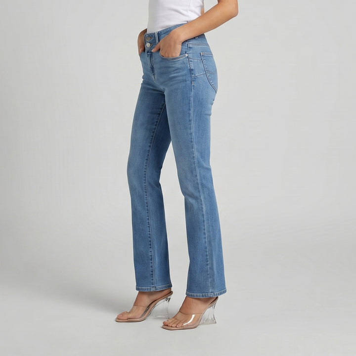 LEE SHAPE MAGIC FLARE DENIM JEANS