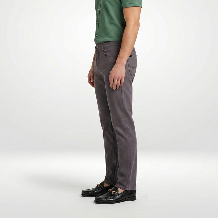 LEE MENS BROOKLYN STRAIGHT COLORED PANTS 30" INSEAM