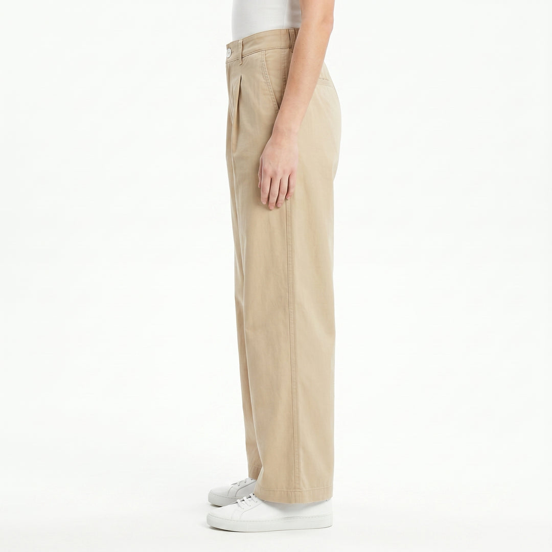 LEE LADIES HIGHWAIST COMFORT STRAIGHT TROUSERS