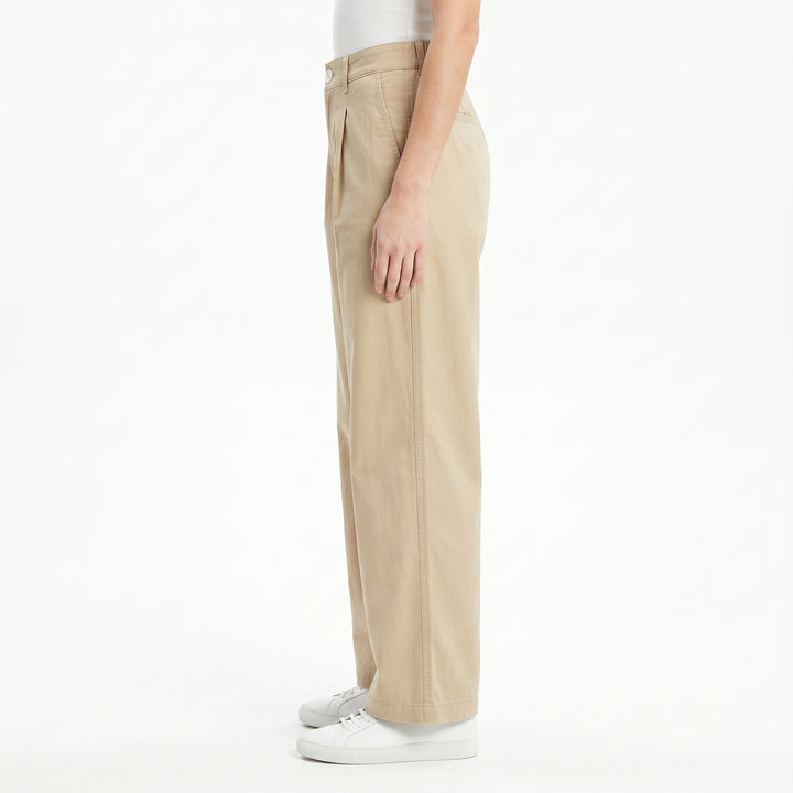 LEE LADIES HIGHWAIST COMFORT STRAIGHT TROUSERS