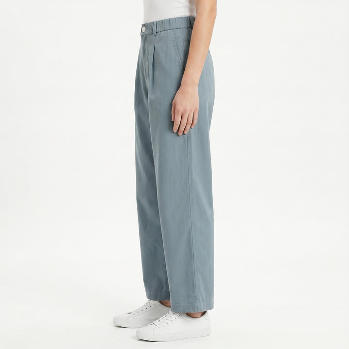 LEE LADIES HIGHWAIST COMFORT STRAIGHT TROUSERS