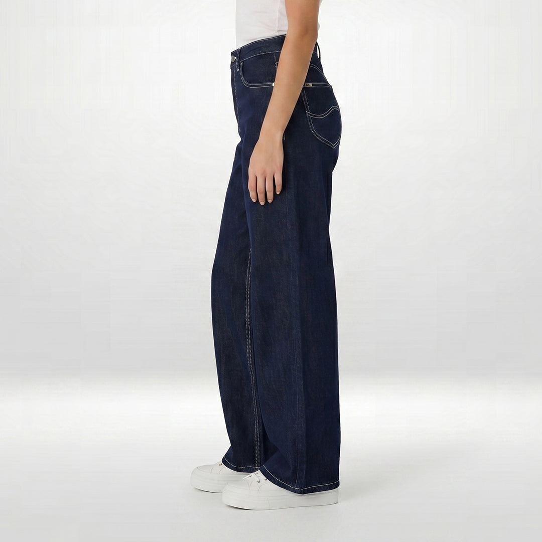 Lee Ladies Jade Fusion A-line Wide Denim Jeans