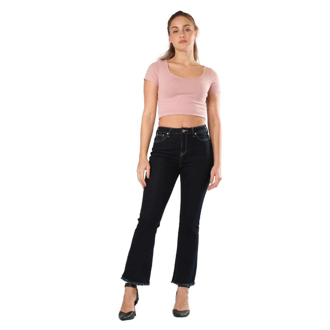 LEE LADIES FLARE DENIM JEANS