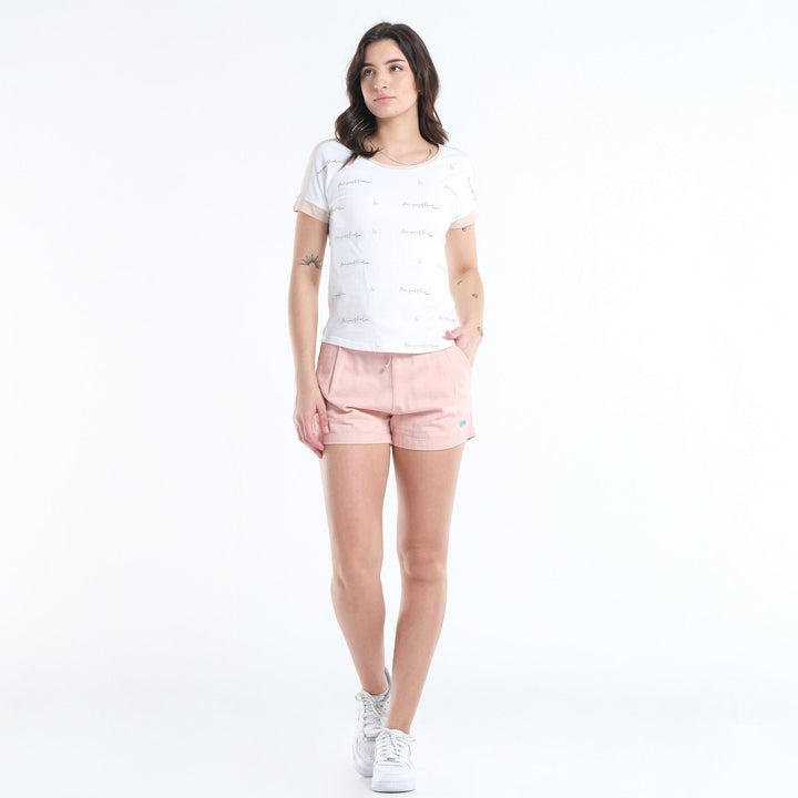 LEE LADIES CONTRAST COMBINATION TEE