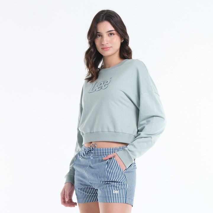 LEE LADIES EMBOSSED LOGO PULL OVER