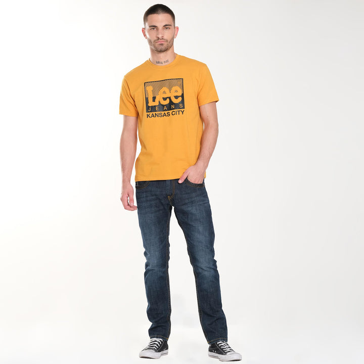 MENS POWELL DENIM JEANS IN HAND CREASED