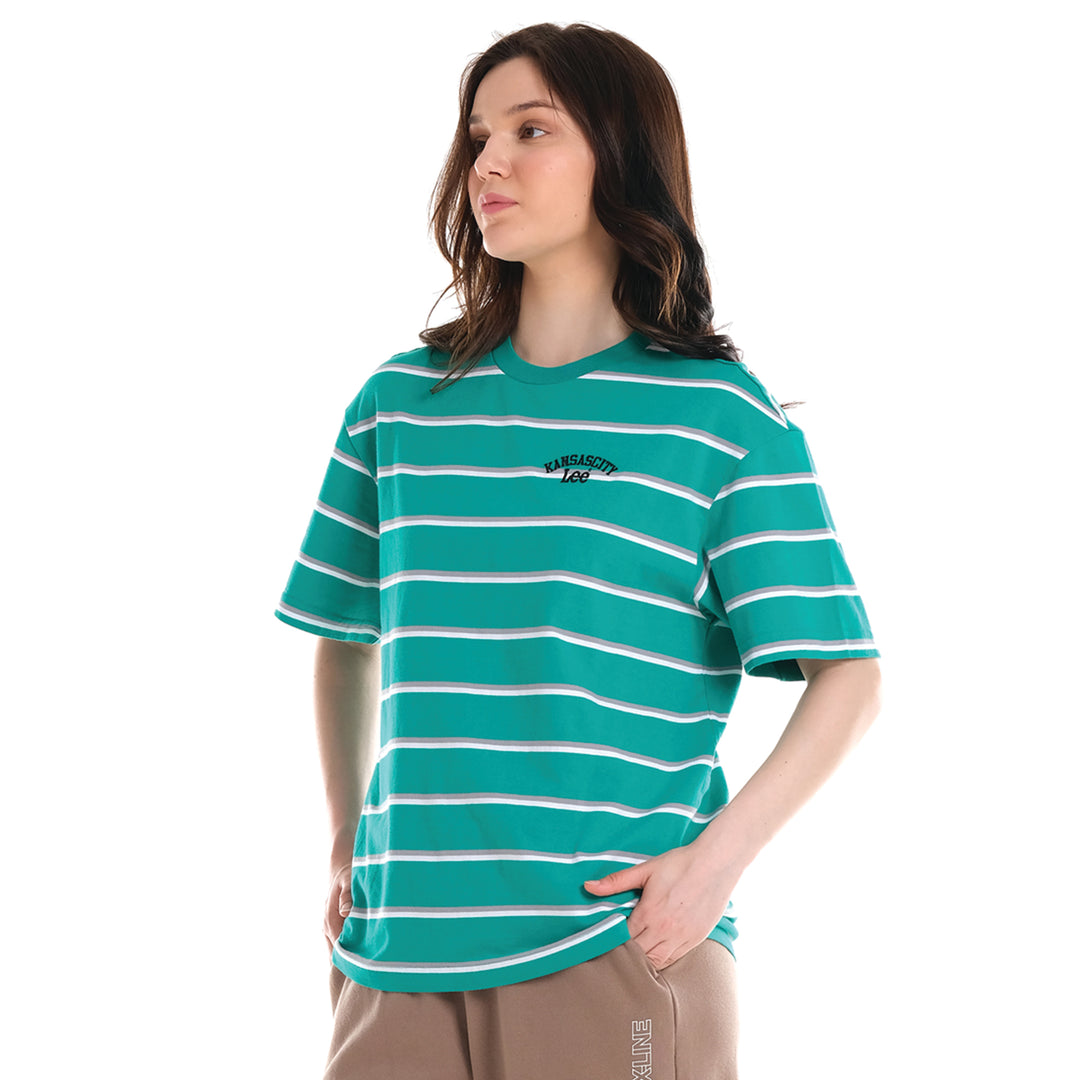 FITS 'EM ALL YARN DYED STRIPES TEE (GENDERLESS)