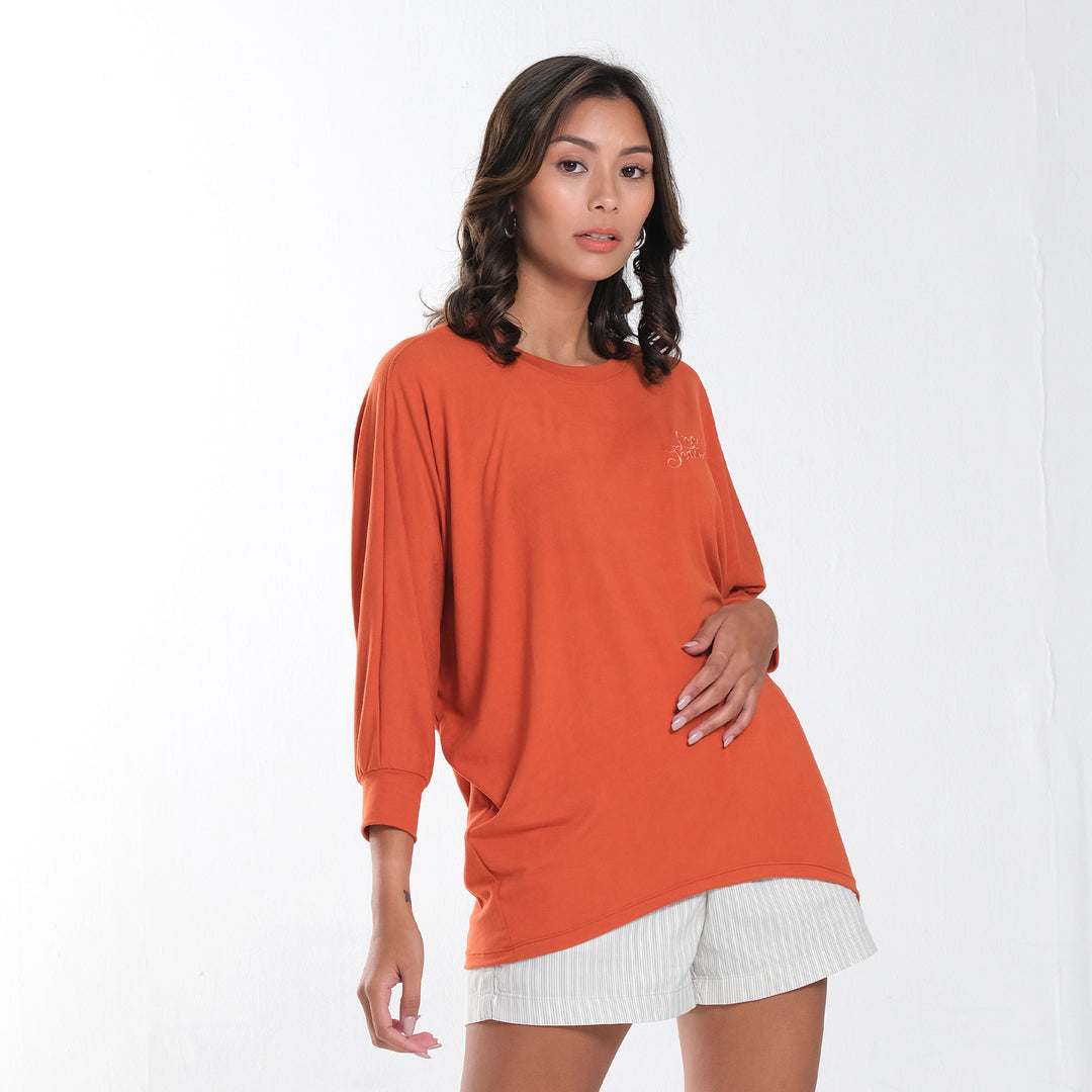 WOMENS DOLMAN SLEEVES FREE SIZE TOP