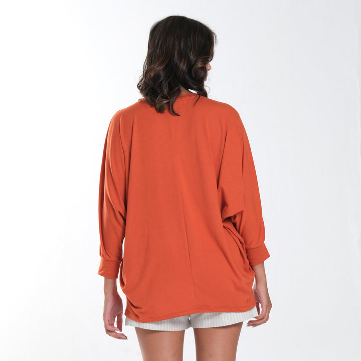 WOMENS DOLMAN SLEEVES FREE SIZE TOP