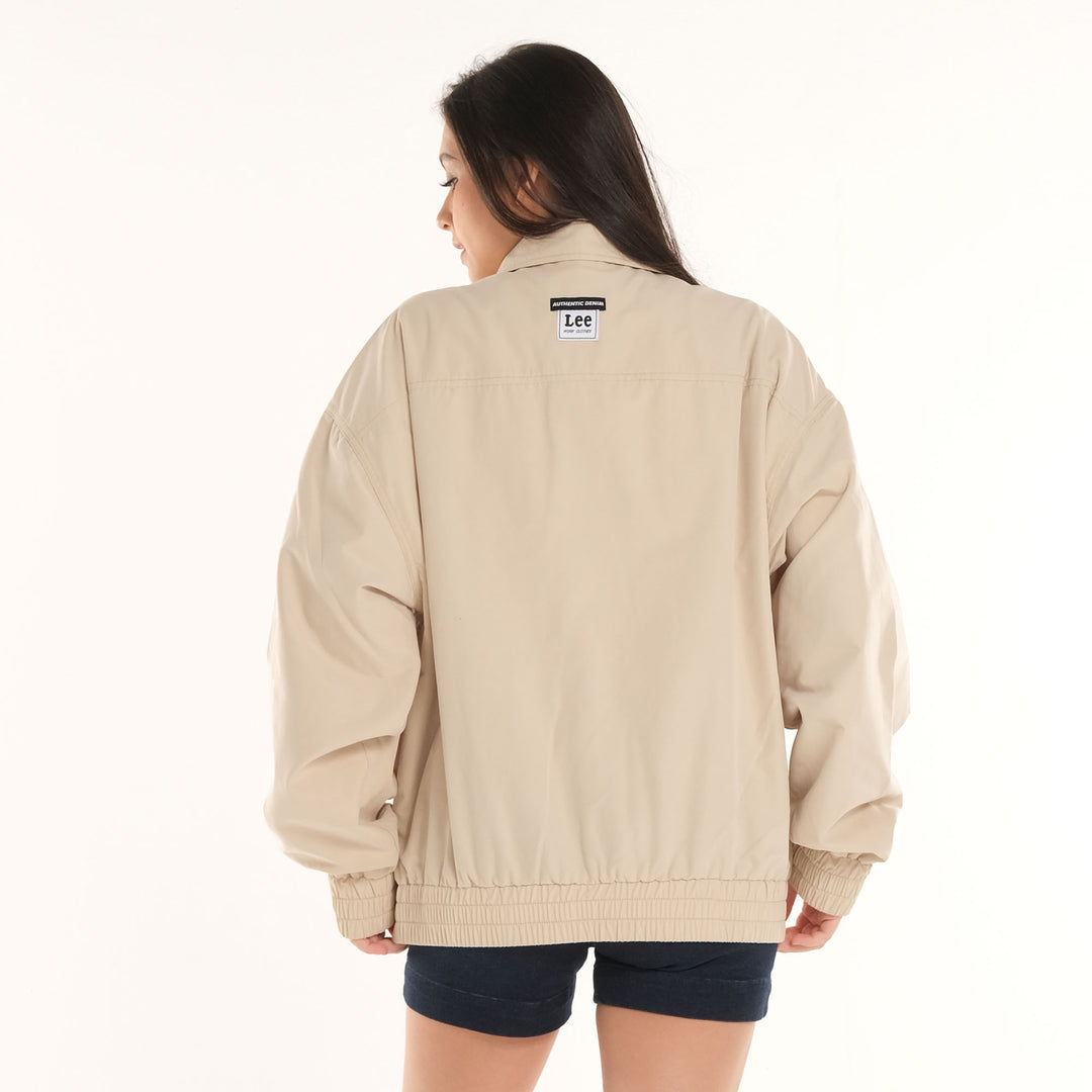 FITS 'EM ALL JACKET IN LIGHT KHAKI (GENDERLESS)