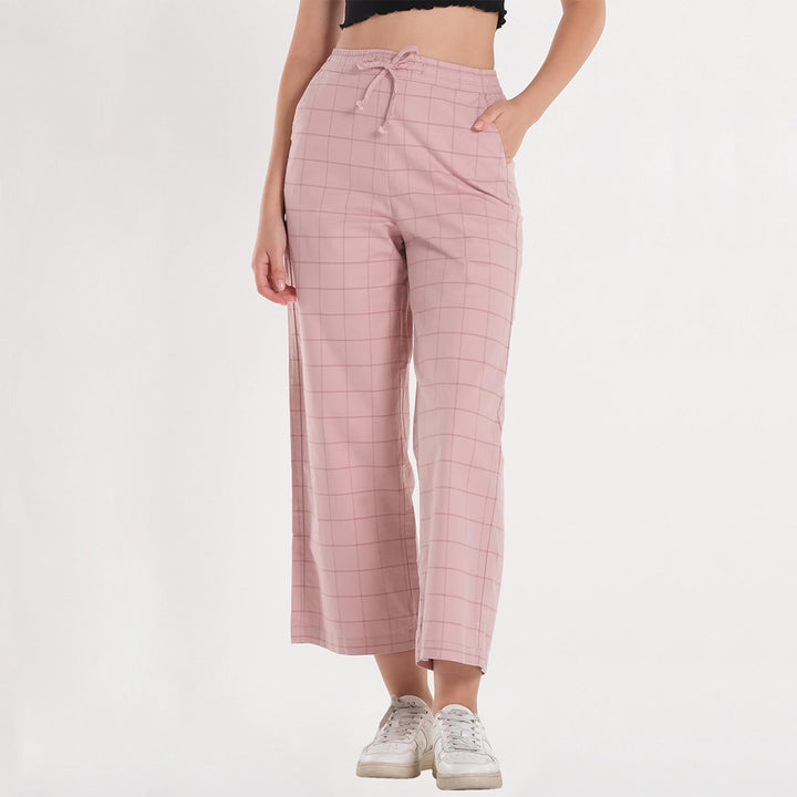 WOMENS WIDE LEG STRAIGHT PANTS