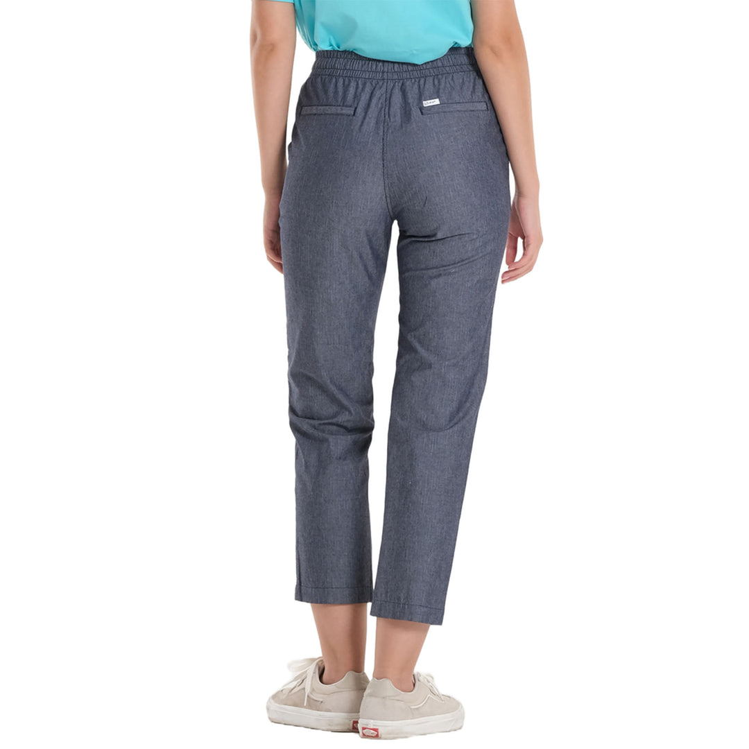 WOMENS STRAIGHT CUT TROUSER PANTS