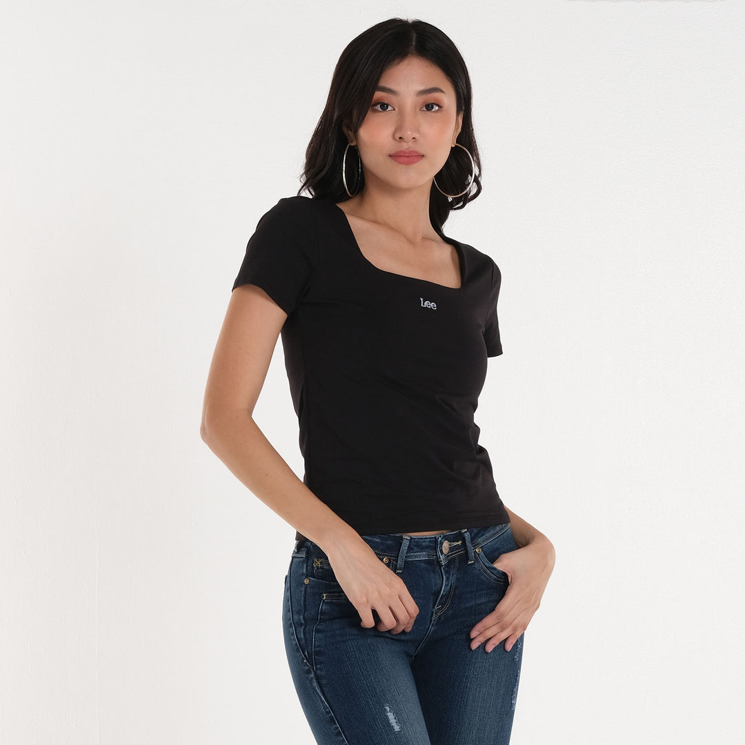 LEE LADIES SQUARE NECK