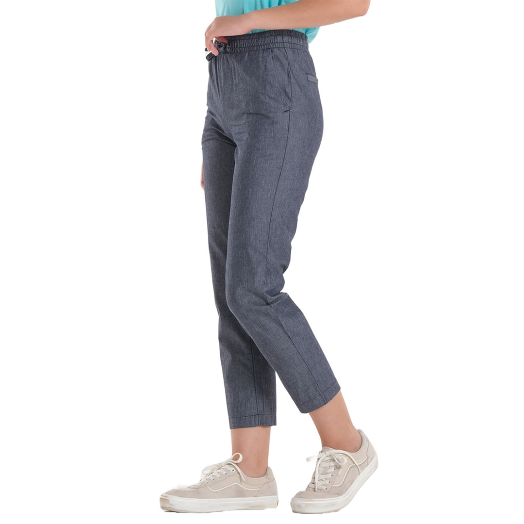 WOMENS STRAIGHT CUT TROUSER PANTS