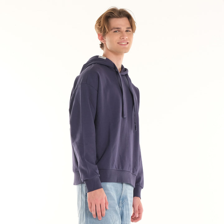 MENS HOODIE JACKET IN NAVY