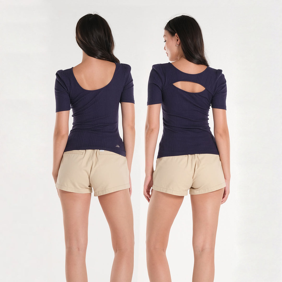 LEE WOMENS TWO WAY TOP MODIFIED ELBOW SLEEVE
