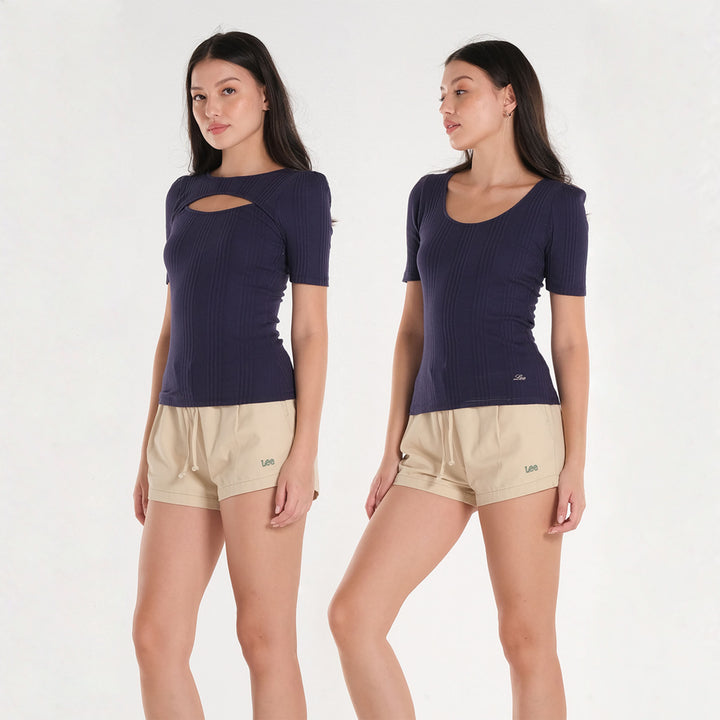 LEE WOMENS TWO WAY TOP MODIFIED ELBOW SLEEVE
