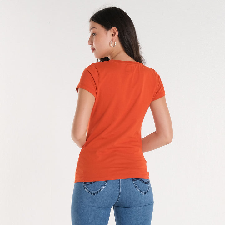 LEE LADIES BASIC GRAPHIC LOGO TEE