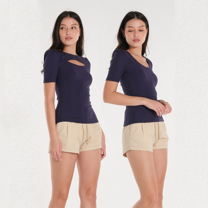 LEE WOMENS TWO WAY TOP MODIFIED ELBOW SLEEVE