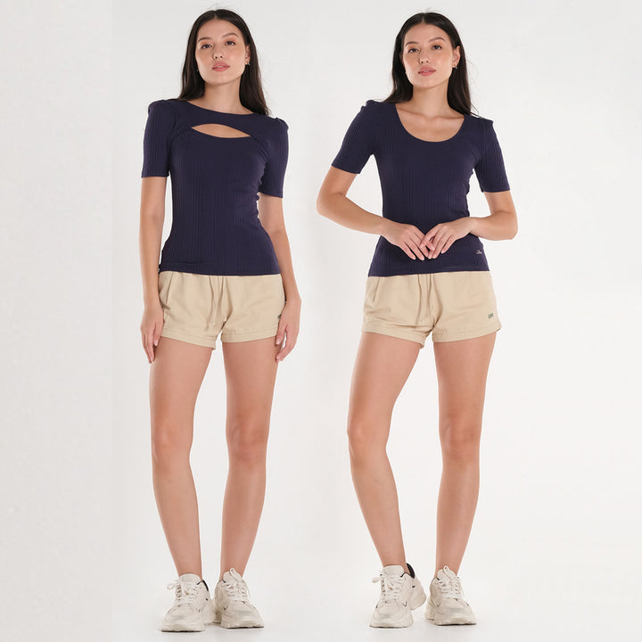 LEE WOMENS TWO WAY TOP MODIFIED ELBOW SLEEVE