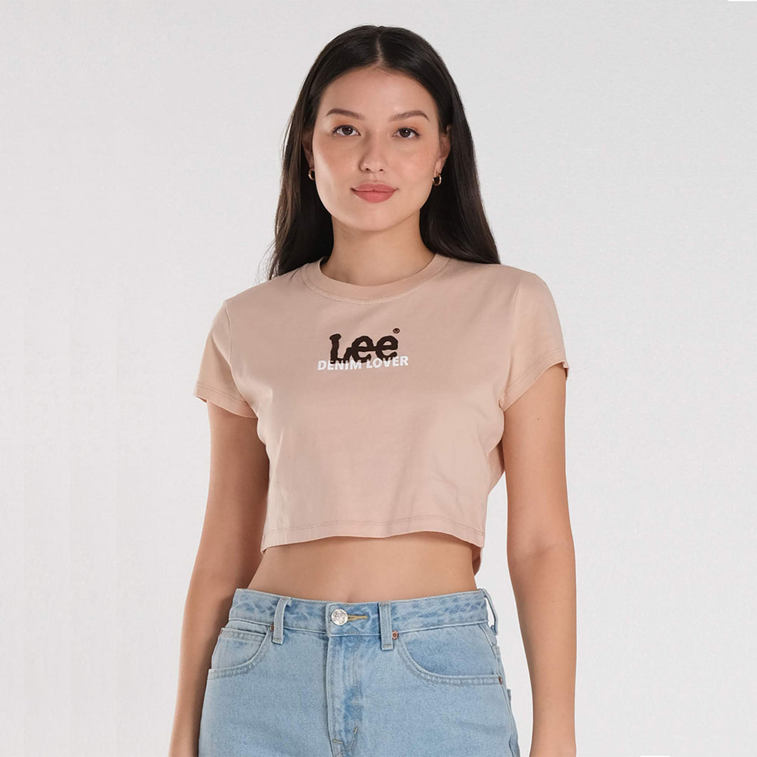 WOMENS LEE LOGO CROP TOP – Lee Jeans Ph