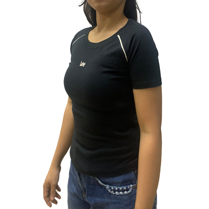Lee Ladies Raglan Top with Embriodered Logo