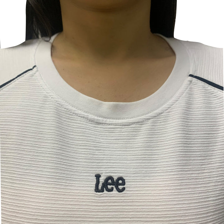Lee Ladies Raglan Top with Embriodered Logo