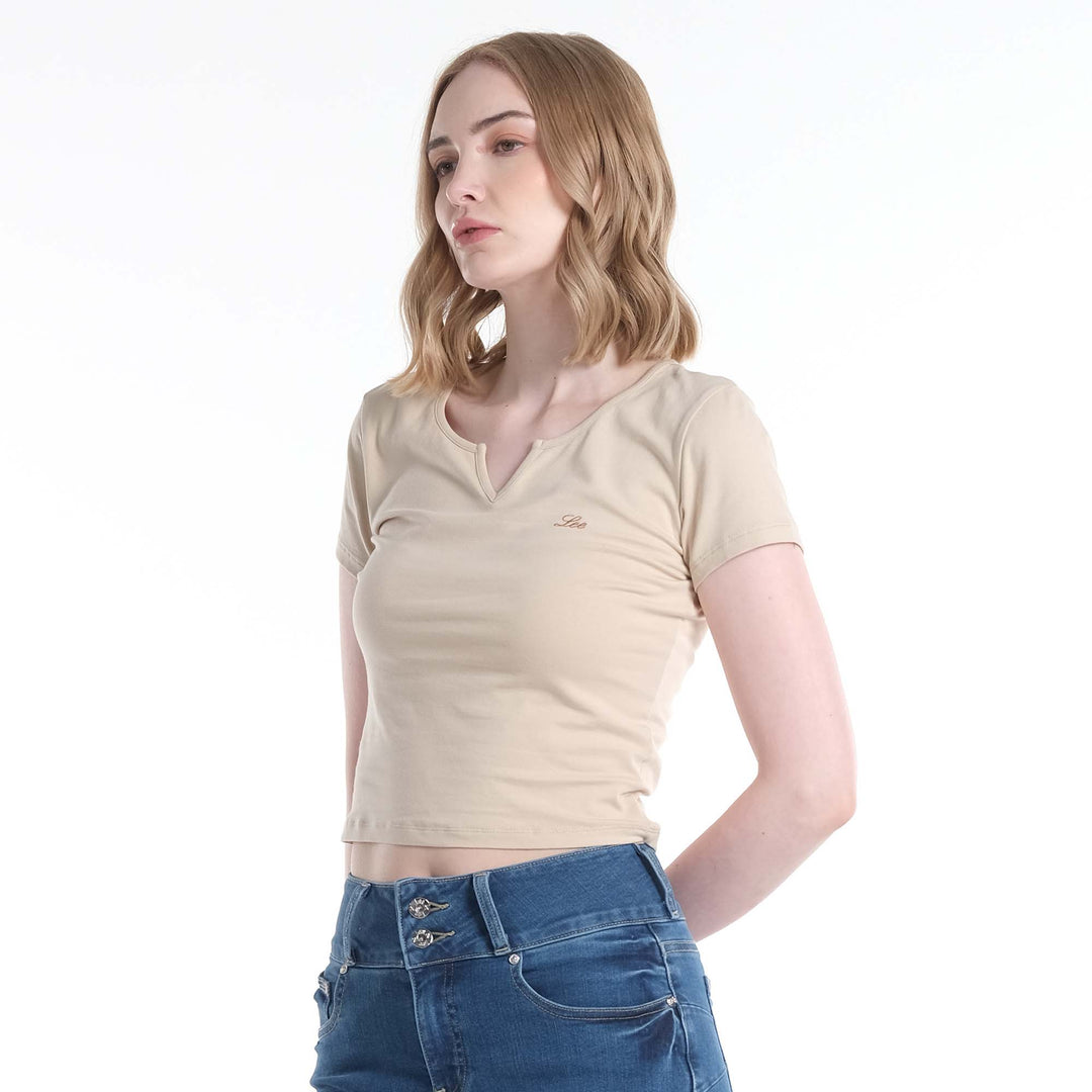 LEE LADIES MODIFIED CROPPED TEE