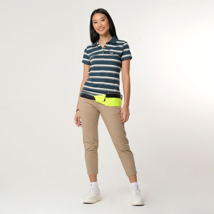 WOMENS REPEAT STRIPES SPORTSHIRT