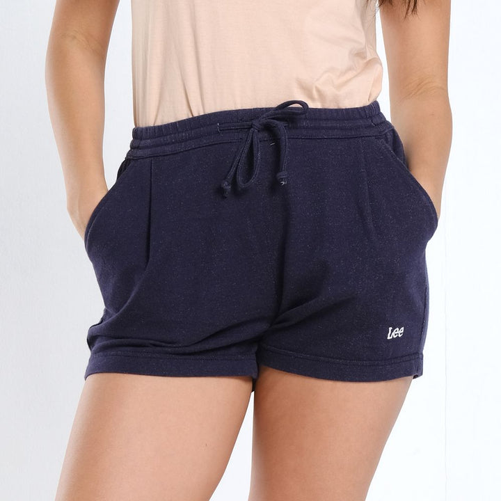 WOMENS FRENCH TERRY EASY SHORTS IN INDIGO