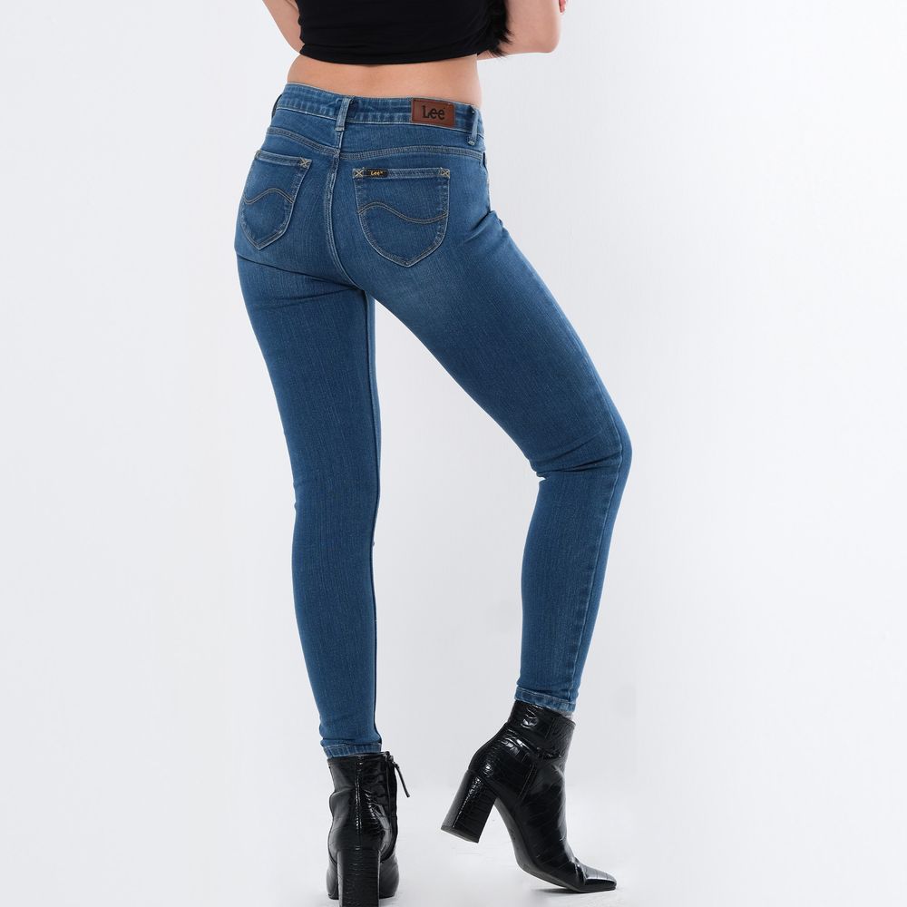 WOMENS HEATHER JEANS IN DARK ARTISTICO