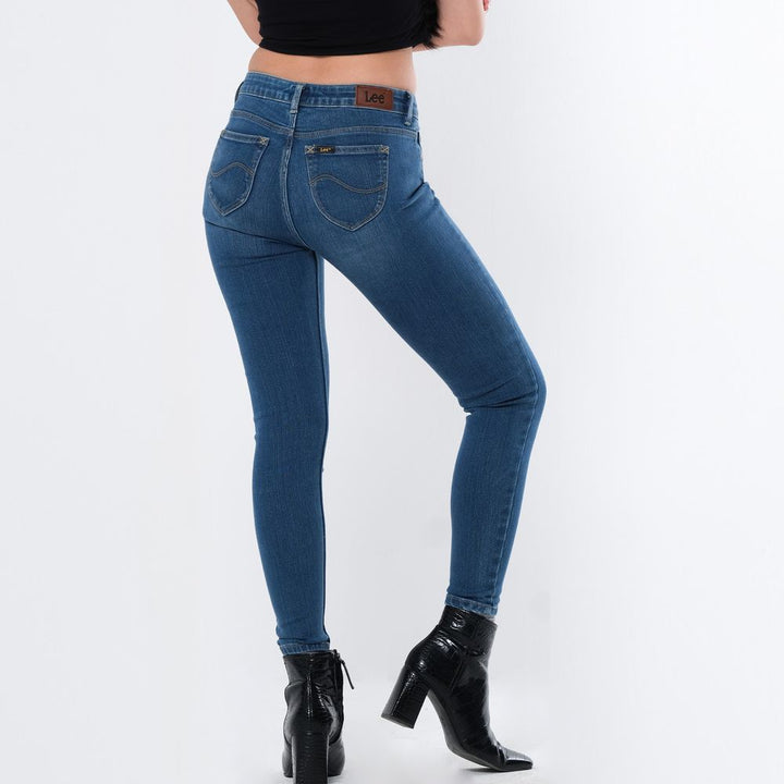 WOMENS HEATHER JEANS IN DARK ARTISTICO
