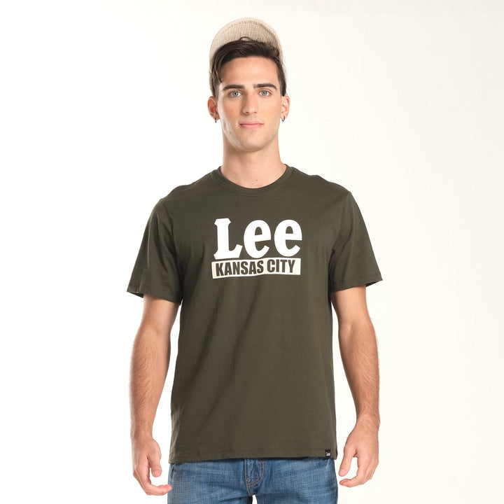 MENS PRINT LOGO TEE - LEE KANSAS CITY