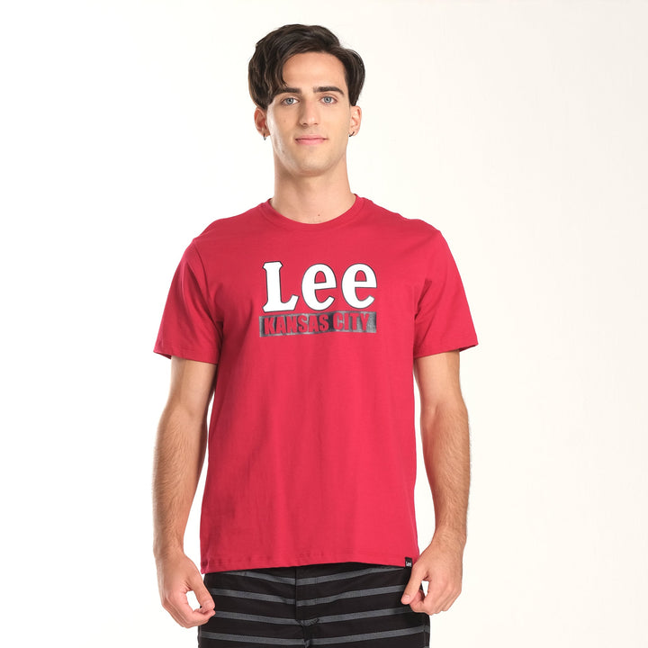 MENS PRINT LOGO TEE - LEE KANSAS CITY
