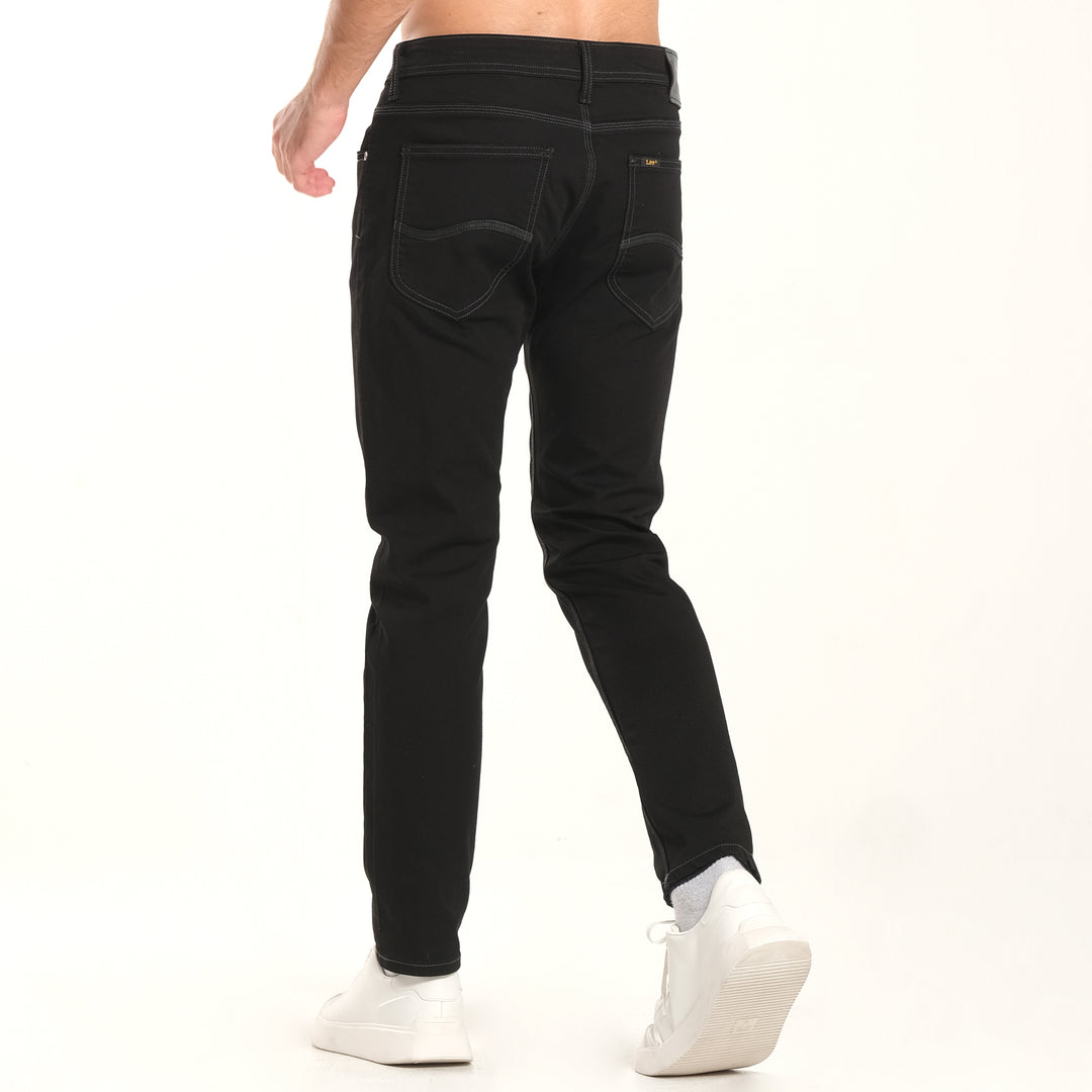 Lee Mens Denim Pants–Malone Fit in Black - Main Image
