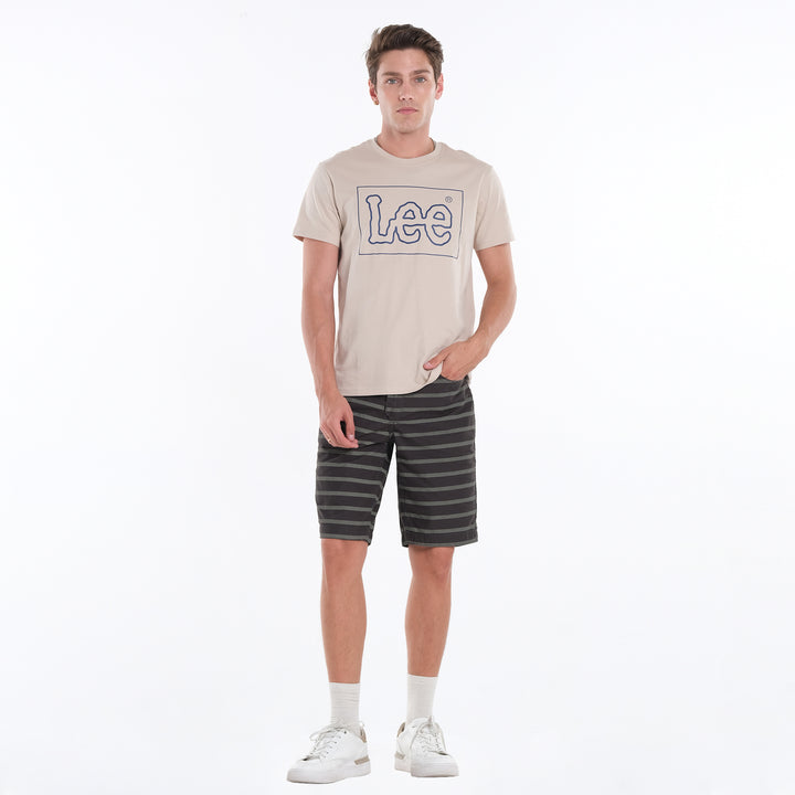 MENS REVERSIBLE PLAIN & STRIPES SHORTS